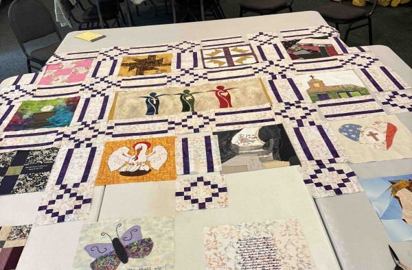 Grace Episcopal Church Quilt Making